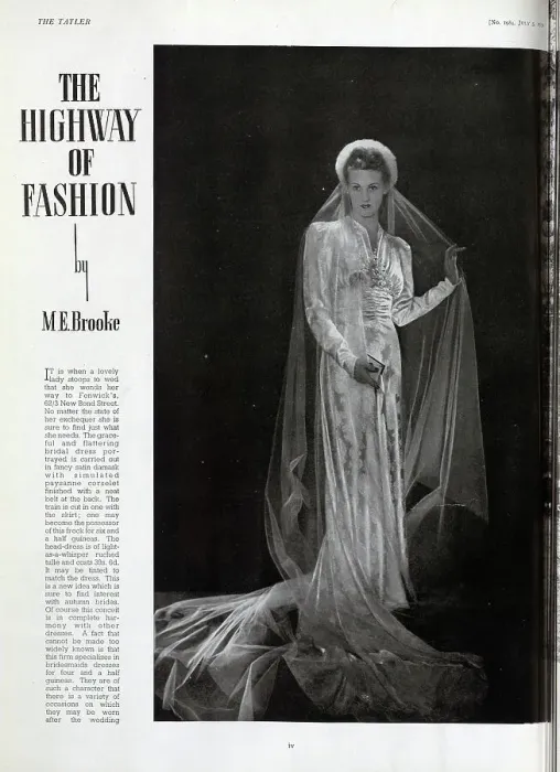 Framed Print : Bridal dress from Fenwick's Framed Print : Bridal dress from Fenwick's