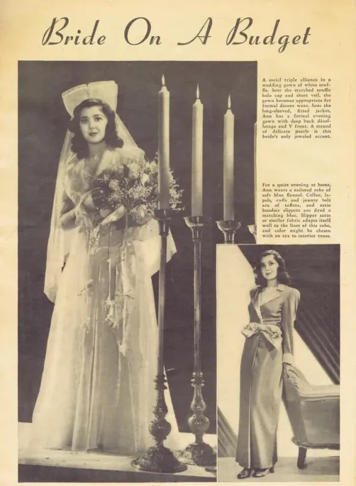 Framed Print : Bride on Budget feature (1 / 4) featuring Ann Rutherford Framed Print : Bride on Budget feature (1 / 4) featuring Ann Rutherford