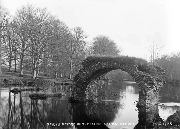 Framed Print : Brides Bridge on the Maine, Randalstown Framed Print : Brides Bridge on the Maine, Randalstown