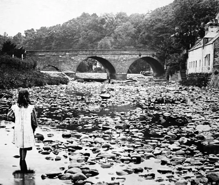 Framed Print : Bridge of Allan, Scotland - Victorian period Framed Print : Bridge of Allan, Scotland - Victorian period