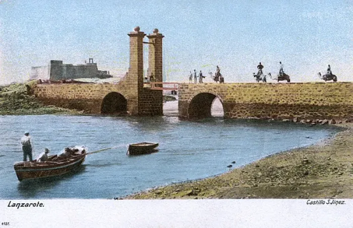Framed Print : Bridge at Arrecife, Lanzarote, Canary Islands Framed Print : Bridge at Arrecife, Lanzarote, Canary Islands