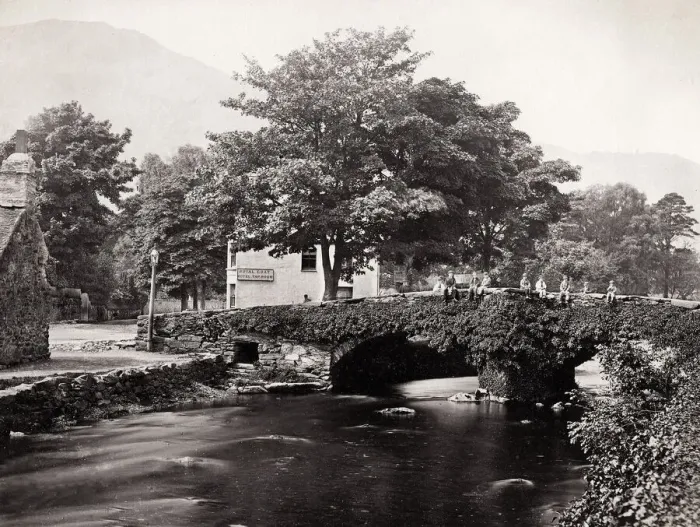Framed Print : Bridge at Beddgelert, Wales Framed Print : Bridge at Beddgelert, Wales