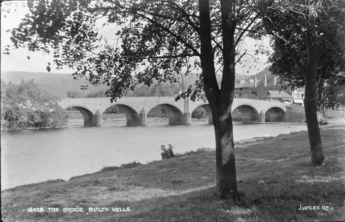 Framed Print : The Bridge, Builth Wells Framed Print : The Bridge, Builth Wells