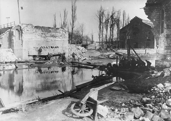 Bridge construction WWI