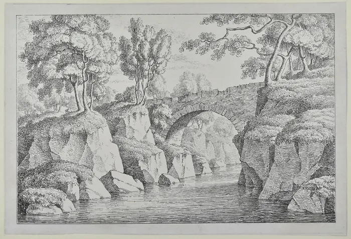 Framed Print : Bridge at Dunkeld Framed Print : Bridge at Dunkeld