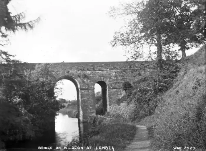 Framed Print : Bridge on Lagan at Lambeg Framed Print : Bridge on Lagan at Lambeg