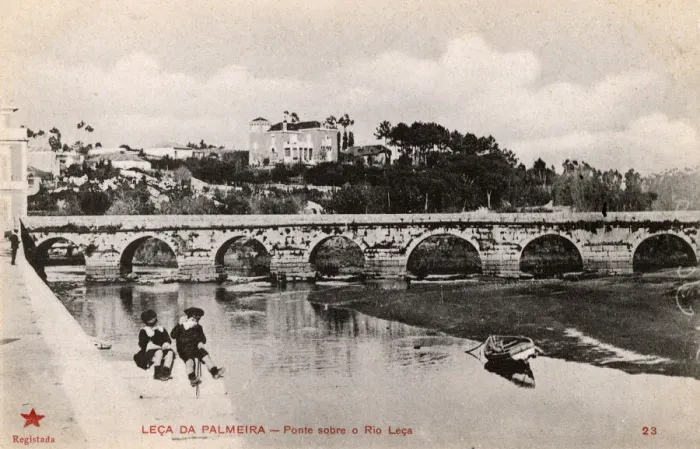 Framed Print : Bridge at Leca da Palmeira, Porto district, Portugal Framed Print : Bridge at Leca da Palmeira, Porto district, Portugal