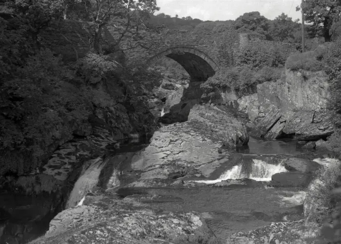 Framed Print : Bridge near Swallow Falls - the Rhaeadr Ewynnol, Wales Framed Print : Bridge near Swallow Falls - the Rhaeadr Ewynnol, Wales