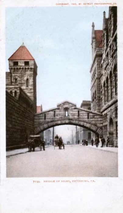 Framed Print : Bridge of Sighs, Pittsburgh, Pennsylvania, USA Framed Print : Bridge of Sighs, Pittsburgh, Pennsylvania, USA