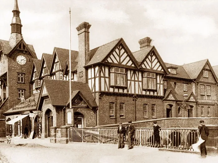Framed Print : Bridge Street Baths, Stafford Framed Print : Bridge Street Baths, Stafford