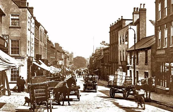 Framed Print : Bridge Street, Worksop Framed Print : Bridge Street, Worksop
