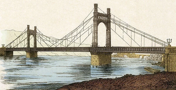 Bridge with Two Towers Date: 1880