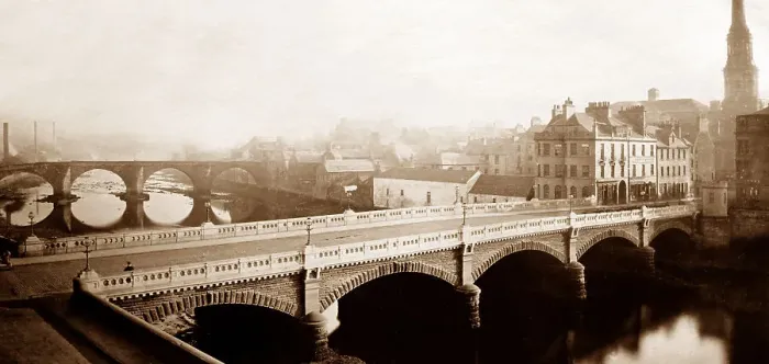 Framed Print : Bridges in Ayr, Scotland Framed Print : Bridges in Ayr, Scotland