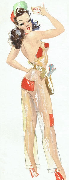 Bridgette - Murrays Cabaret Club costume design