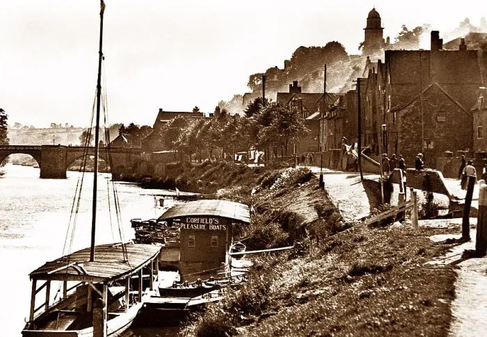 Framed Print : Bridgnorth early 1900s Framed Print : Bridgnorth early 1900s