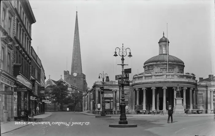 Framed Print : Bridgwater Cornhill in Historical Context Framed Print : Bridgwater Cornhill in Historical Context