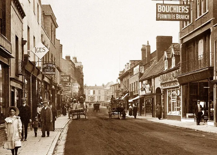 Framed Print : Bridgwater Eastover early 1900s Framed Print : Bridgwater Eastover early 1900s