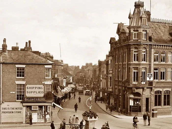 Framed Print : Bridgwater Eastover probably 1920s Framed Print : Bridgwater Eastover probably 1920s