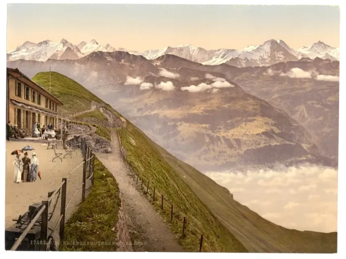 Framed Print : Brienzer Rothorn, terrace, Bernese Oberland, Switzerland Framed Print : Brienzer Rothorn, terrace, Bernese Oberland, Switzerland