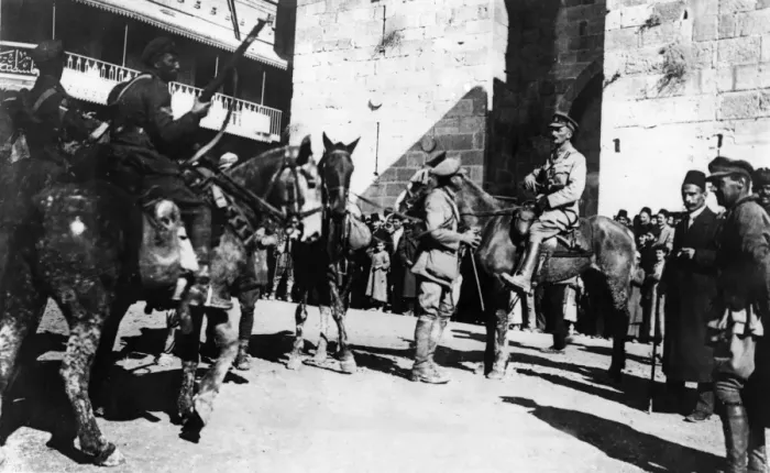 Framed Print : Brigadier General Watson in Jerusalem, WW1 Framed Print : Brigadier General Watson in Jerusalem, WW1