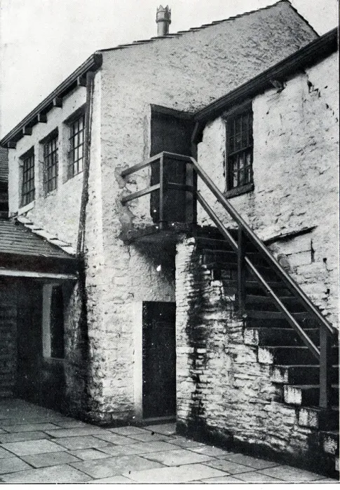 Framed Print : Briggs Entry where Accrington Co-Operative pioneers met Framed Print : Briggs Entry where Accrington Co-Operative pioneers met