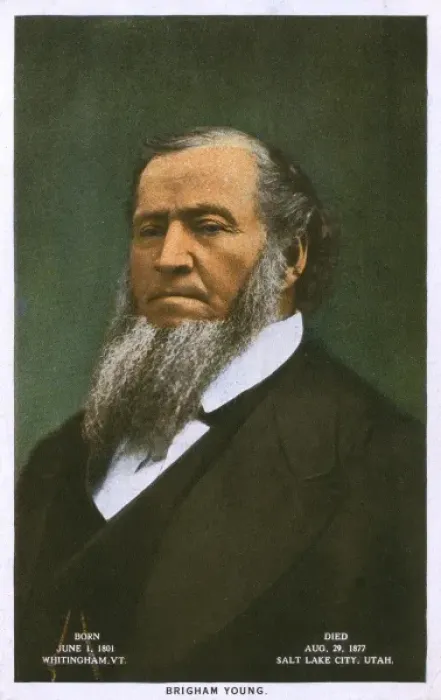 Framed Print : Brigham Young - Mormon Leader Framed Print : Brigham Young - Mormon Leader
