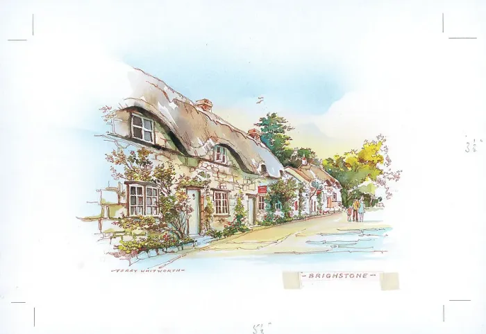 Framed Print : Brighstone, Isle of Wight Framed Print : Brighstone, Isle of Wight