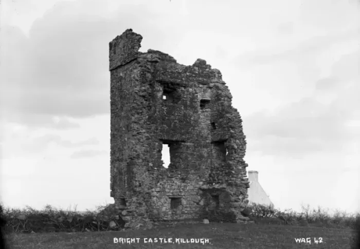 Framed Print : Bright Castle, Killough Framed Print : Bright Castle, Killough