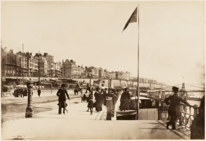 Framed Print : Brighton  /  Front  /  1892