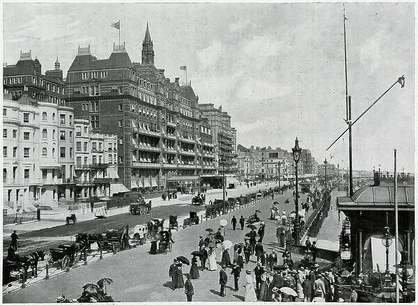 Brighton on Kings Road 1890s