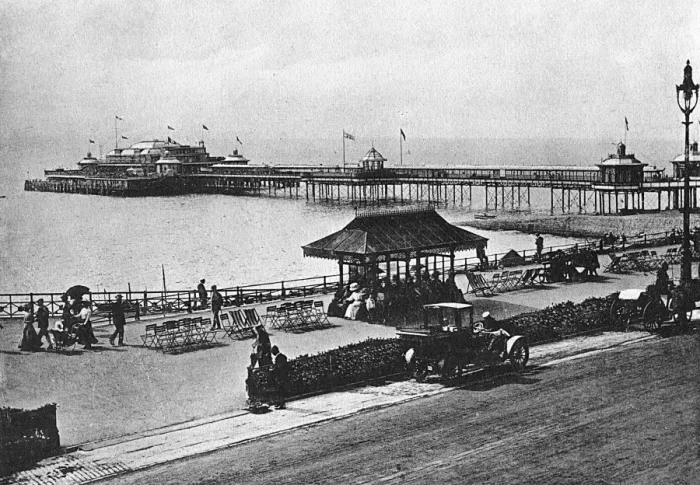 Framed Print : Brighton / West Pier / 1905 Framed Print : Brighton / West Pier / 1905