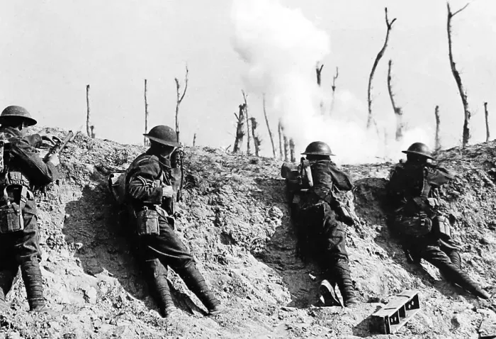Framed Print : Briish troops at Passchendale during the First World War Framed Print : Briish troops at Passchendale during the First World War