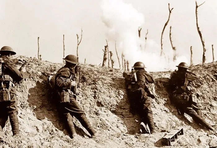 Framed Print : Briish troops at Passchendale during the First World War Framed Print : Briish troops at Passchendale during the First World War