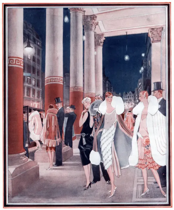 Framed Print : Brilliant Fashions for the Little Season, 1926 Framed Print : Brilliant Fashions for the Little Season, 1926