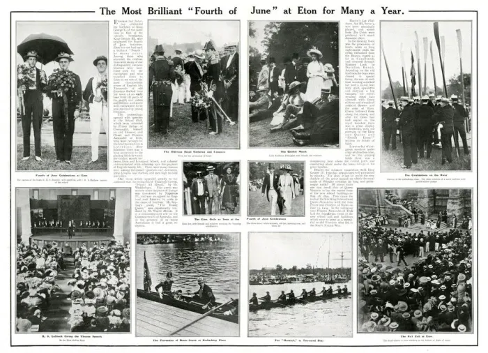 Framed Print : The Most Brilliant Fourth of June at Eton, 1911 Framed Print : The Most Brilliant Fourth of June at Eton, 1911