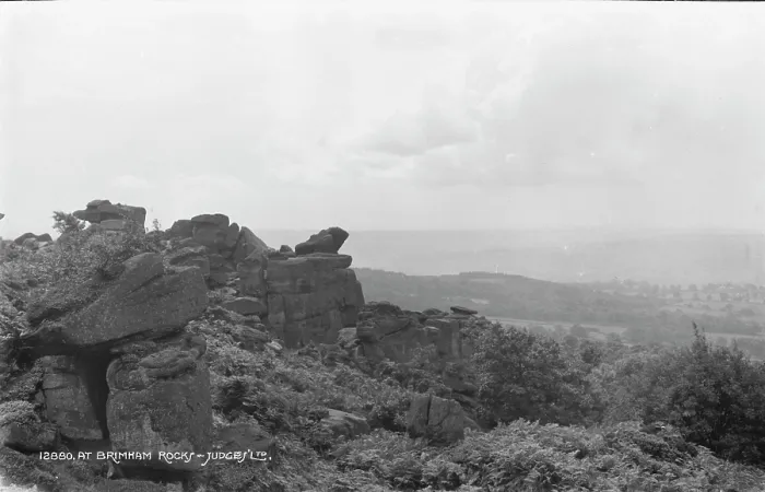 Framed Print : At Brimham Rocks Framed Print : At Brimham Rocks