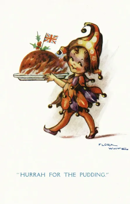 Framed Print : Bringing in the Xmas pudding Framed Print : Bringing in the Xmas pudding