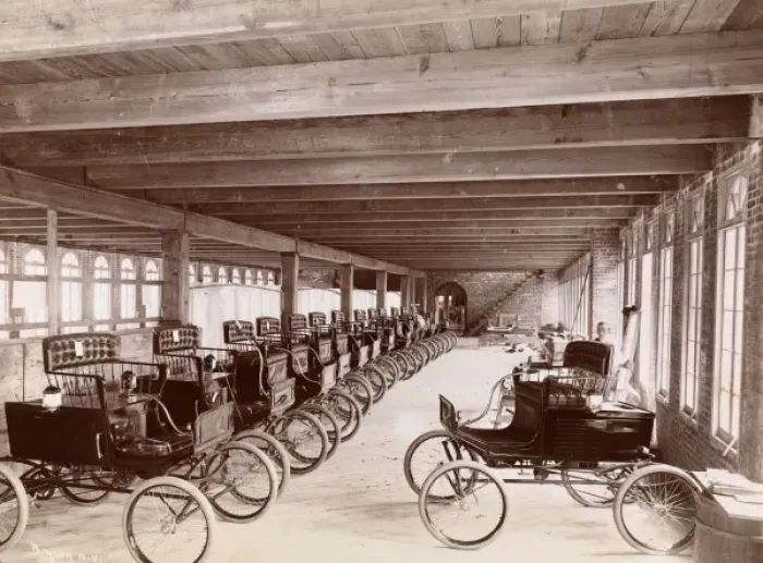 Framed Print : Brisben-Walker motor factory Framed Print : Brisben-Walker motor factory