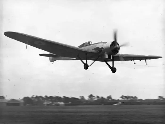 Framed Print : Bristol 138A K4879 in flight at Farnborough Framed Print : Bristol 138A K4879 in flight at Farnborough