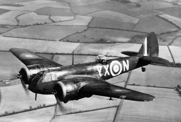 Framed Print : Bristol 142M Blenheim IF-in an effort to counter the Ge Framed Print : Bristol 142M Blenheim IF-in an effort to counter the Ge