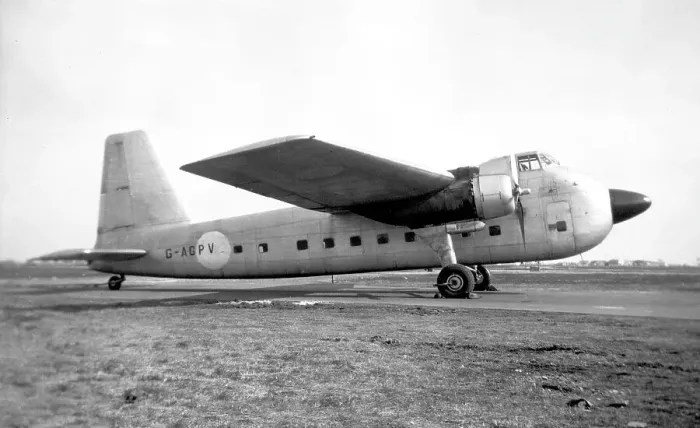 Framed Print : Bristol 170 Freighter Mk. 31 G-AGPV Framed Print : Bristol 170 Freighter Mk. 31 G-AGPV