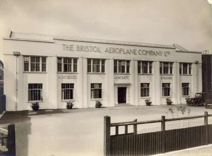 Framed Print : Bristol Aero Engine Department main offices c 1930 Framed Print : Bristol Aero Engine Department main offices c 1930