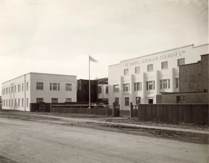 Framed Print : Bristol Aero Engine Department main offices c 1936 Framed Print : Bristol Aero Engine Department main offices c 1936