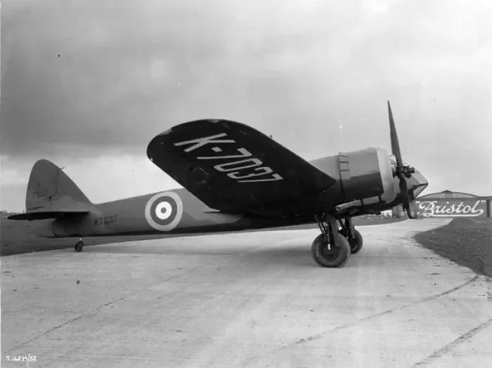 Framed Print : Bristol Blenheim I K7037 from the first production batch Framed Print : Bristol Blenheim I K7037 from the first production batch
