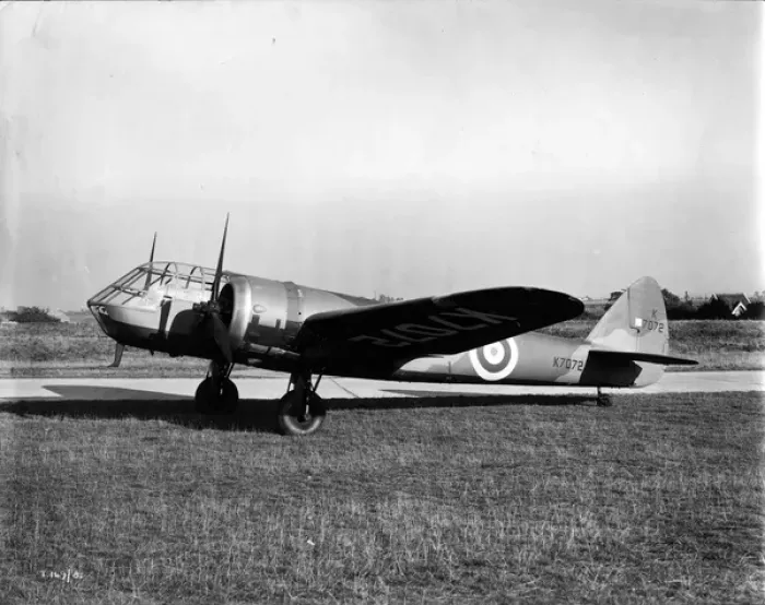 Framed Print : Bristol Blenheim I K7072 Framed Print : Bristol Blenheim I K7072