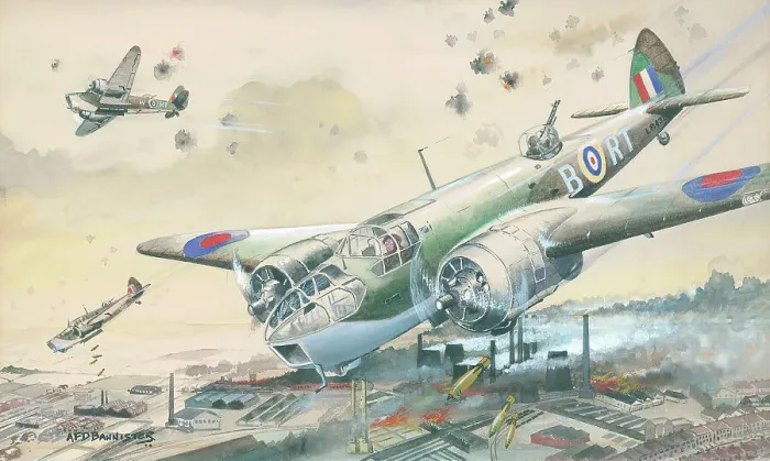 Framed Print : Bristol Blenheims, WWII aircraft Framed Print : Bristol Blenheims, WWII aircraft