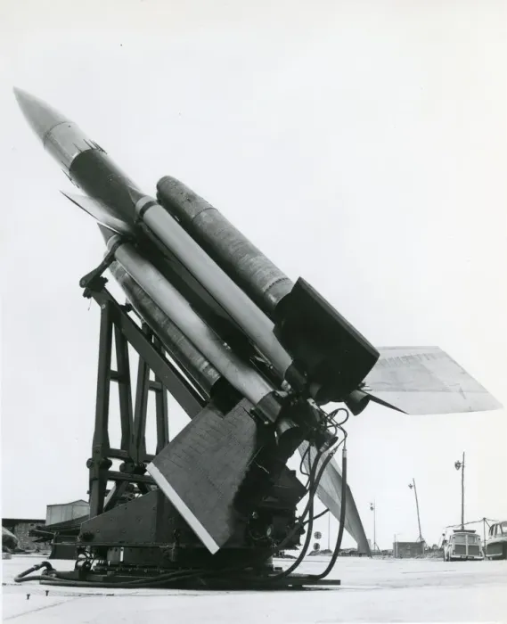 Framed Print : Bristol Bloodhound surface-to-air guided missile Framed Print : Bristol Bloodhound surface-to-air guided missile