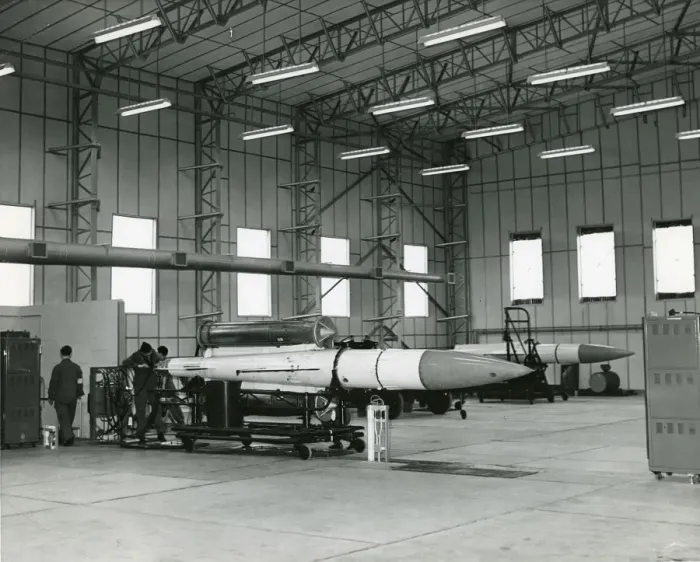 Framed Print : Bristol Bloodhound surface-to-air missile, North Coates Framed Print : Bristol Bloodhound surface-to-air missile, North Coates