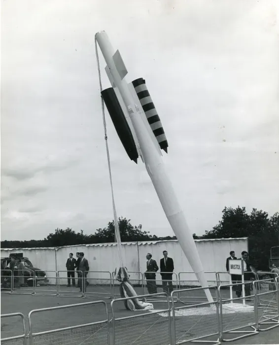 Framed Print : Bristol Bobbin recoverable ramjet test vehicle Framed Print : Bristol Bobbin recoverable ramjet test vehicle