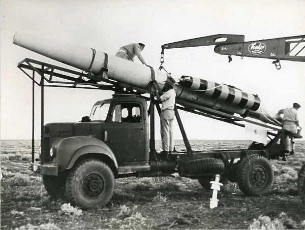 Bristol Bobbin recoverable ramjet test vehicle recovered